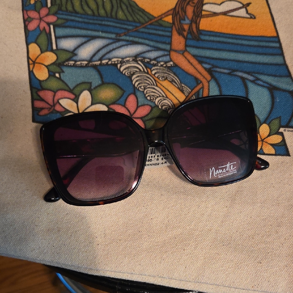 Nanette Lepore Tortoise Shell Sunglasses